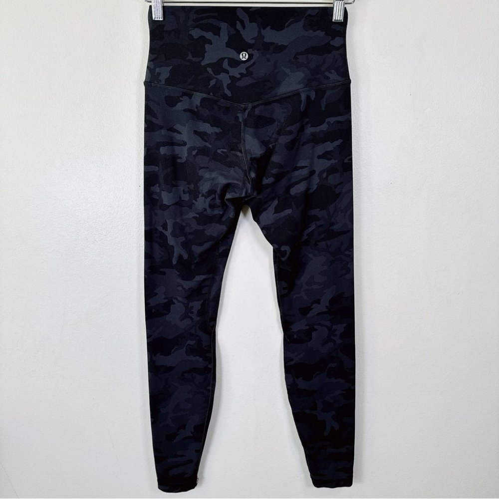 Lululemon Align Pant 28" Heritage 365 Camo Deep Coal Multi - Picture 14 of 15